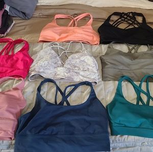 Lululemon sports bras size 8